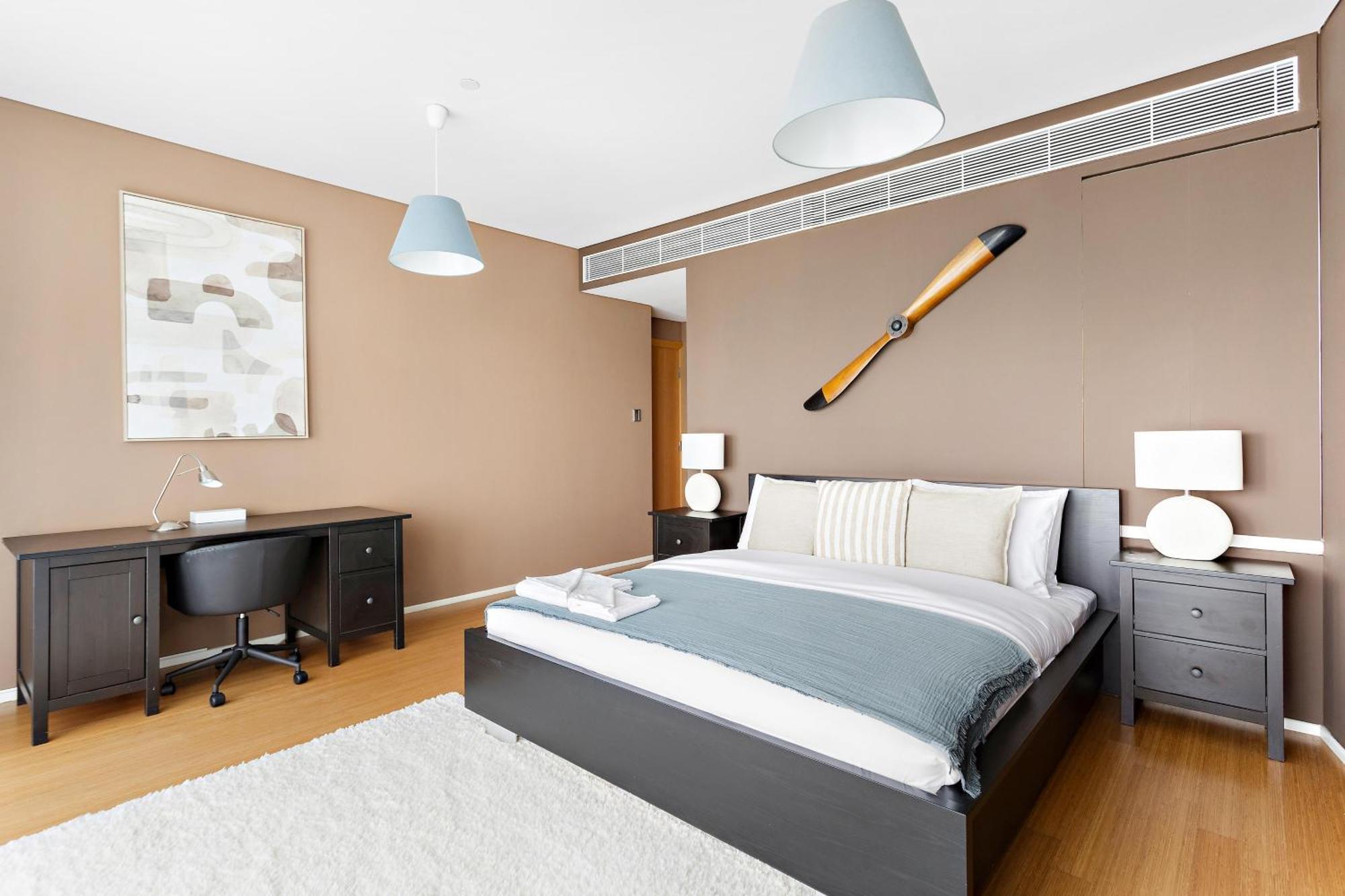 Muneera Island Oasis Stylish 2br In Al Rahba Appartamento *