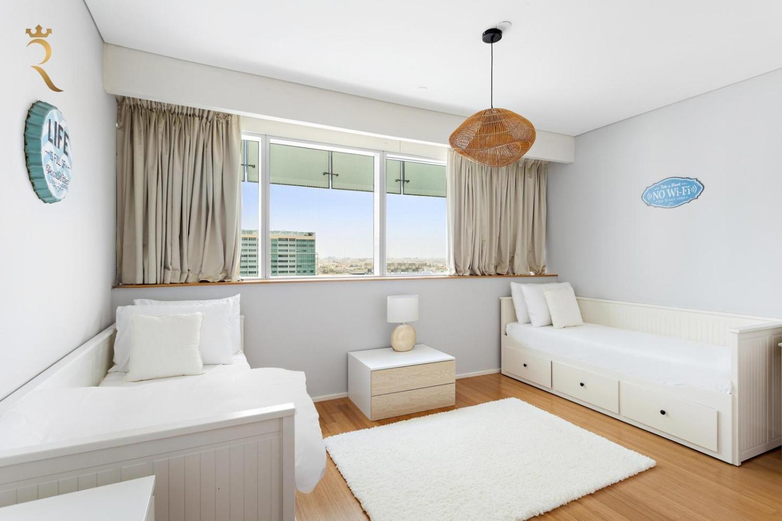 Muneera Island Oasis Stylish 2br In Al Rahba Appartamento *